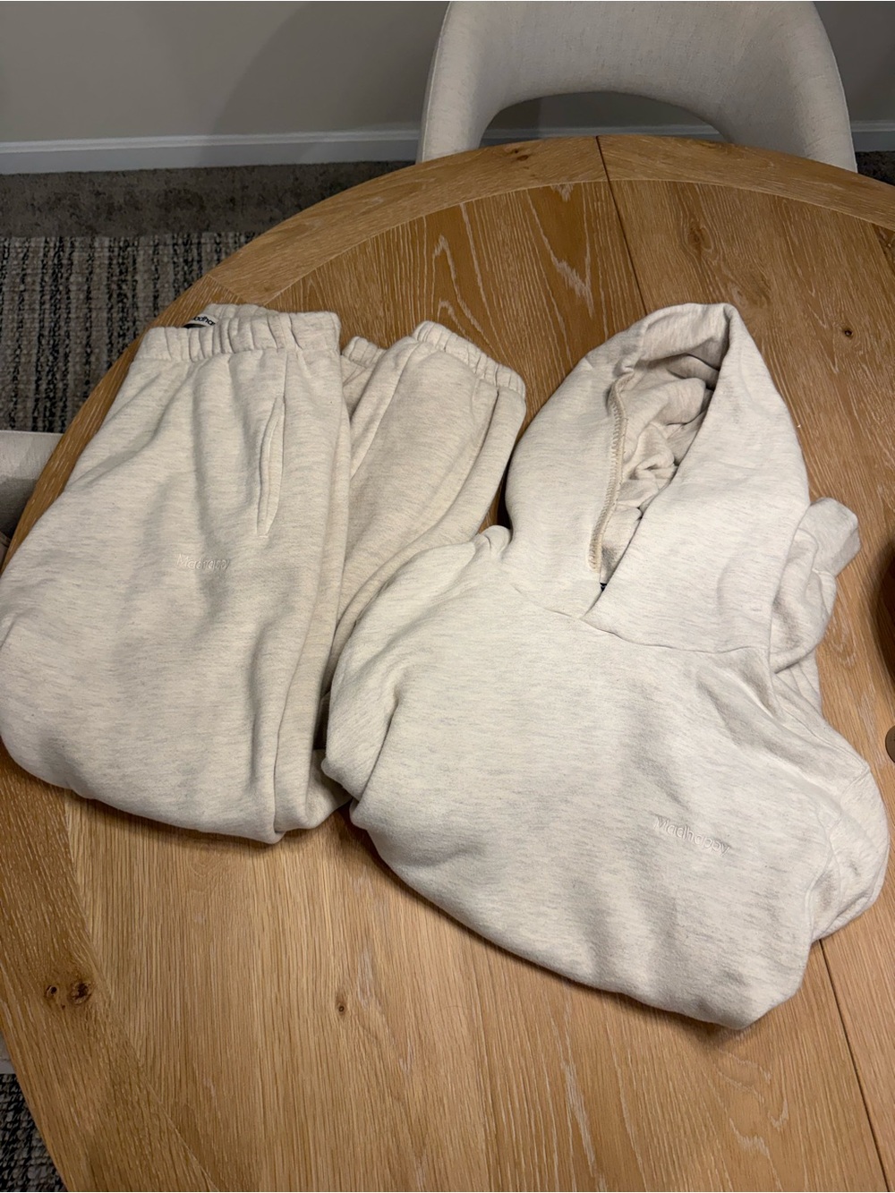 Madhappy grey sweatsuit